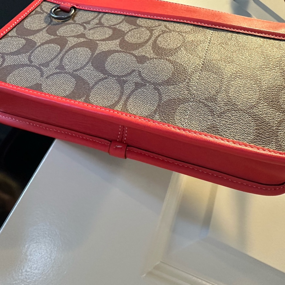 COACH Heritage Convertible Crossbody w/ Hybrid Pouch Colorblock Signature Canvas - Picture 9 of 15